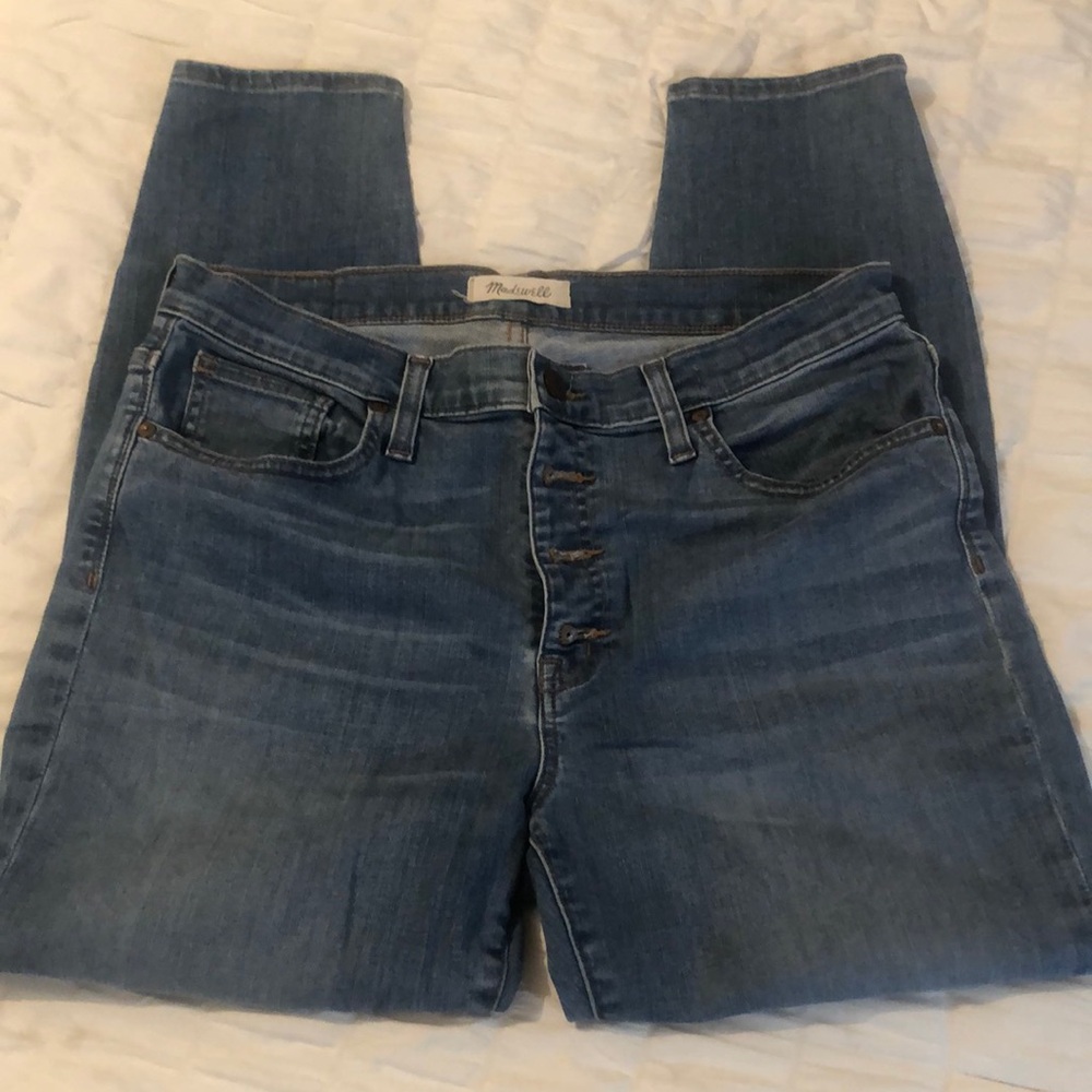 Madewell High Rise Jeans - Blue